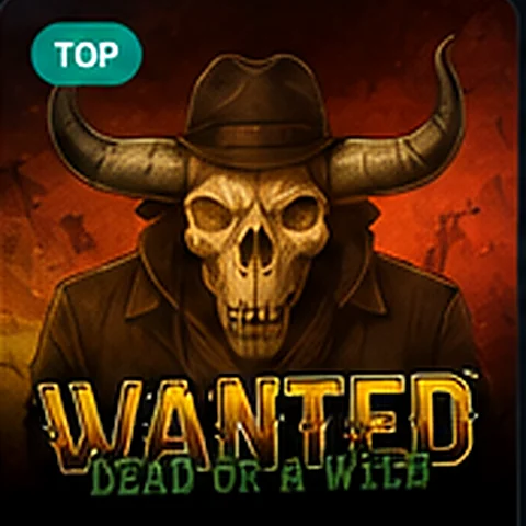 Wanted Dead or a Wild slot game artwork